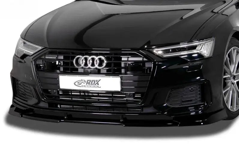 RDX Racedesign, Spoiler anteriore Vario-X, adatto per Audi A6 (4K) S-Line/S6 2018- (PU)