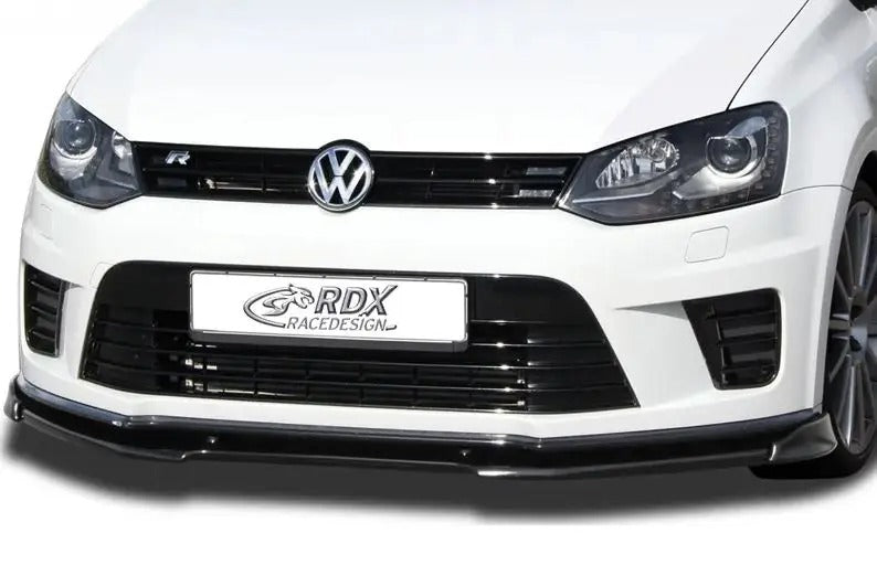 RDX Racedesign, přední spoiler Vario-X, pasuje na Volkswagen Polo 6R WRC 2009-2014 (PU)