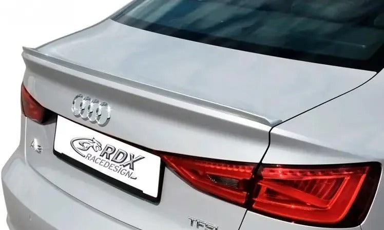 RDX Racedesign, lišta spoileru na víko kufru, pasuje na Audi A3 8V Sedan & Cabrio 2012- (ABS)