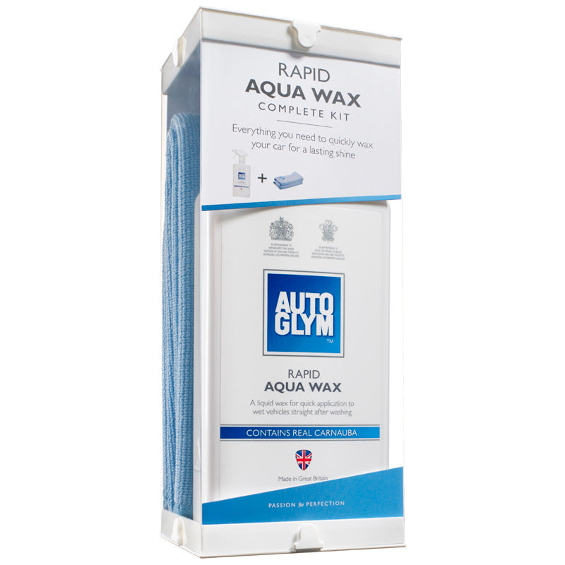 Autoglym Rapid Aqua Wax Kit completo 500 ML
