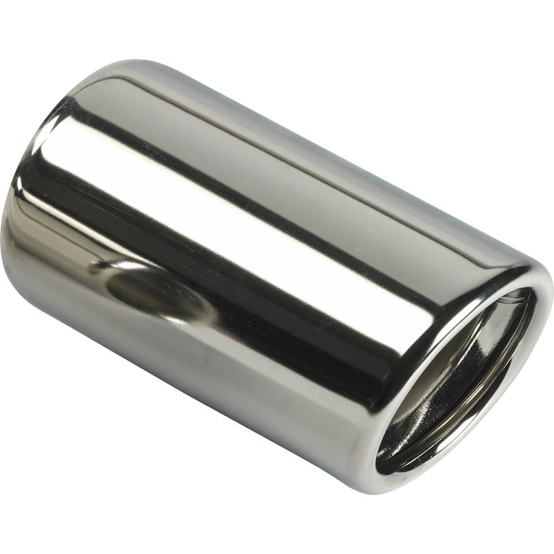 AutoStyle, Terminale di scarico, Rotondo Ø80xL145mm, Connessione 45-60mm