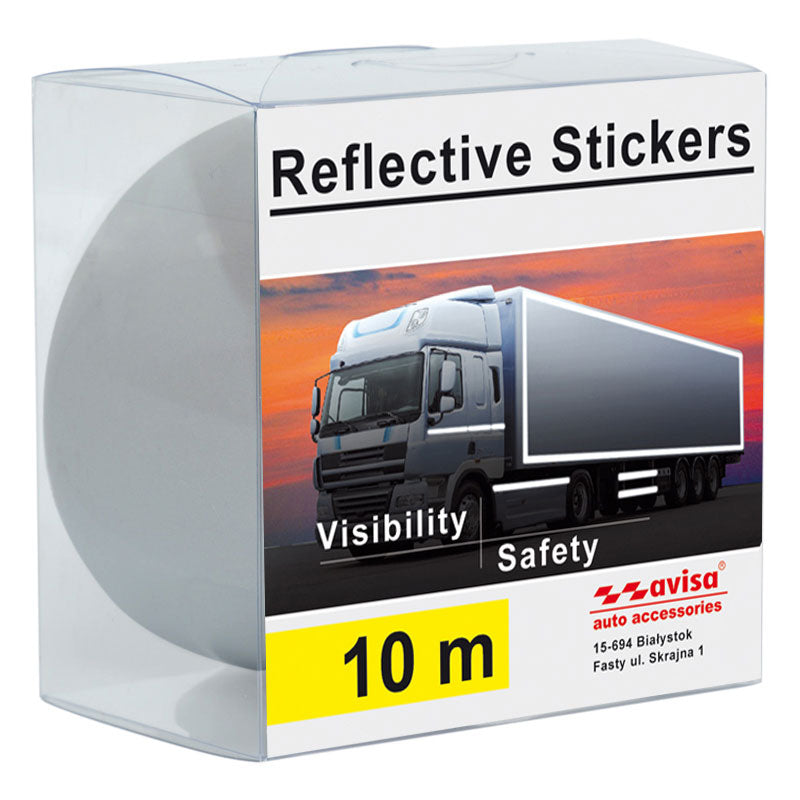 Avisa, Universel Refleksfolie - Hvid - 5cm x 10m