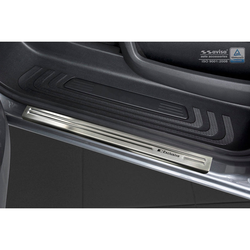 Avisa, Door Sill Protectors, Stainless Steel, Fits Mercedes Vito & V-Class W447 2014- - 'Exclusive' - 2 pieces