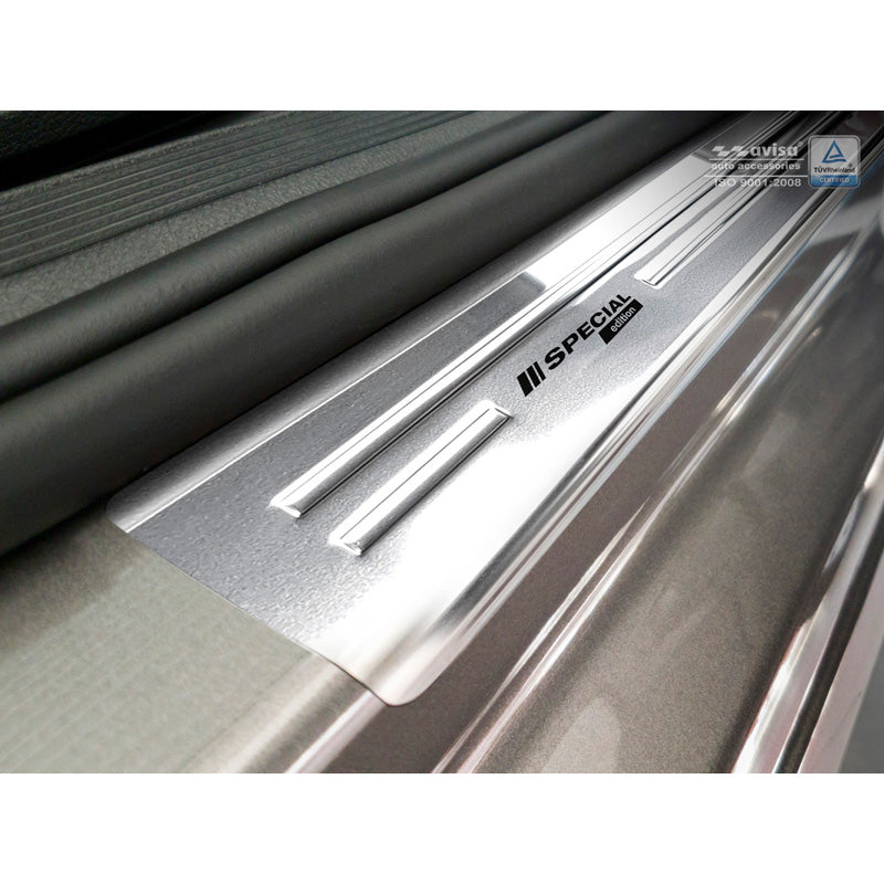 Avisa, Door Sill Protectors, Stainless Steel, Fits Volkswagen Golf VII 5-door & Variant 2012-2020 - 'Special Edition' - 4-pcs