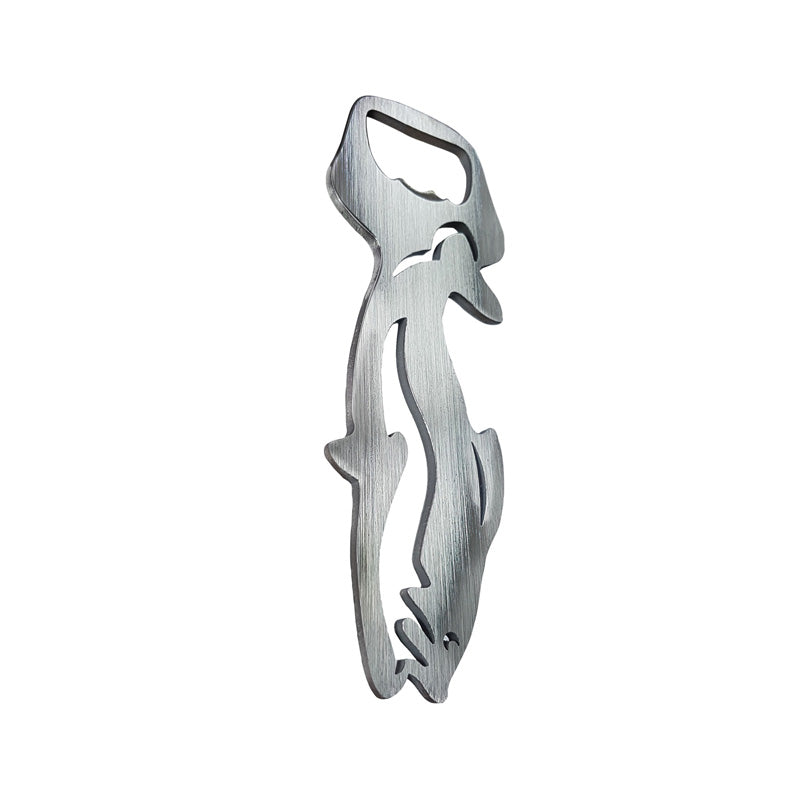 Avisa Ouvre-bouteille en acier inoxydable - 'Poisson' (Argent)