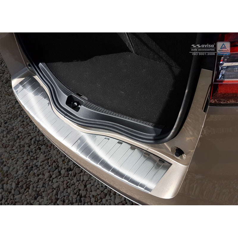 Avisa, protezione paraurti posteriore, acciaio inox, adatto a Renault Grand Scenic IV 2016- 'Ribs'