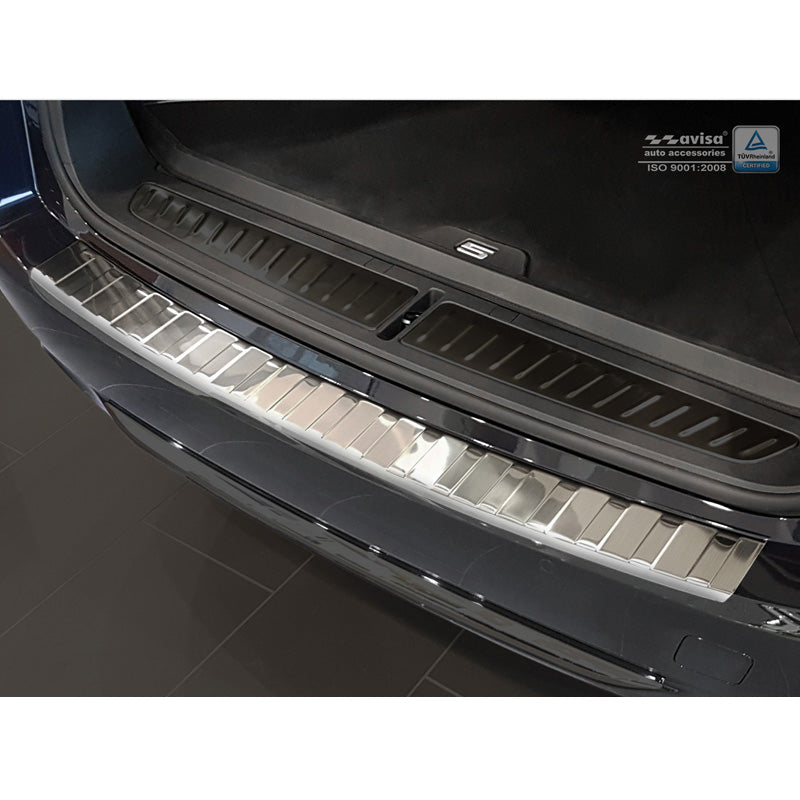 Avisa, Bagkofangerbeskytter, Rustfritstål, passer til BMW 5-Series G31 Touring 2017-2020 excl. M-Sport 'Ribs'