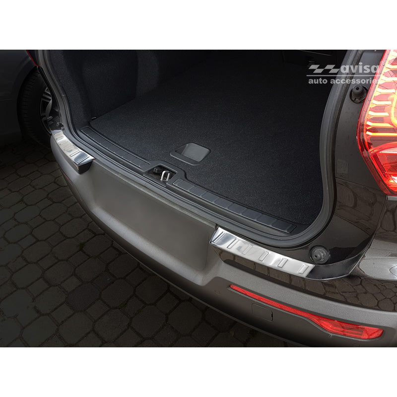 Avisa, ochrana zadního nárazníku, nerezová ocel, pasuje na Volvo XC40 2018- 'Ribs' (2 kusy)