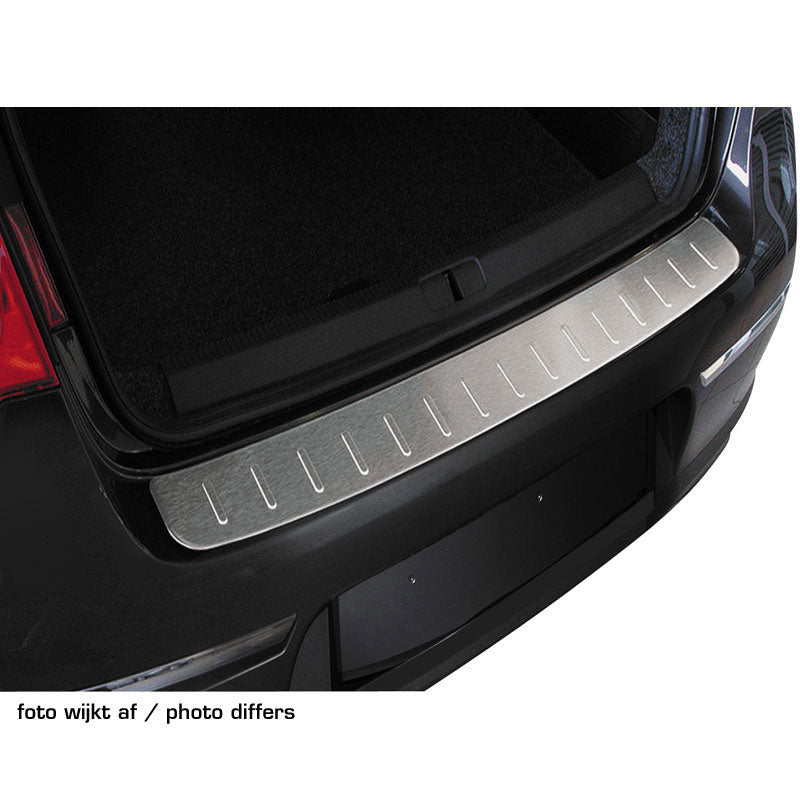 Avisa, rear bumper protector, stainless steel, fits Volkswagen Passat 3C/B6 Variant 2005-2010 Silver