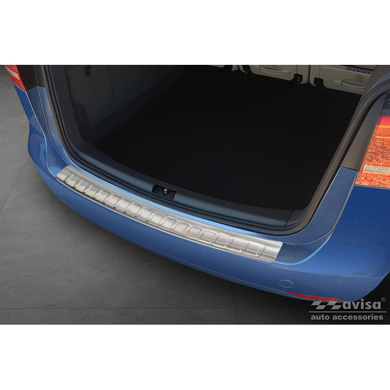 Avisa, protezione paraurti posteriore, acciaio inox, adatta a Volkswagen Touran II GP2 2010-2015 'Ribs'