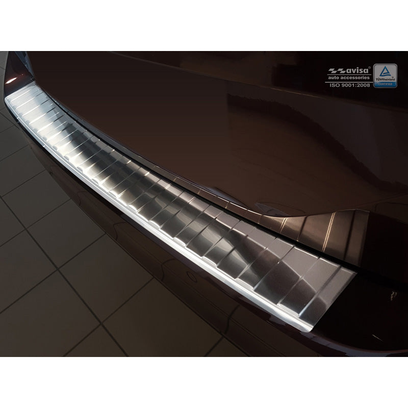 Avisa, ochrana zadního nárazníku, nerezová ocel, pasuje na Volkswagen Passat 3G Variant 2014-2019 & 2019-2023 'Ribs'
