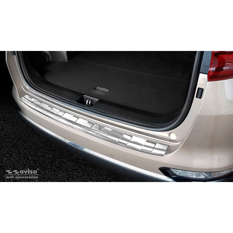 Avisa, Protezione paraurti posteriore, acciaio inossidabile, compatibile con Kia Sportage IV Facelift 2018-2021 'Ribs'