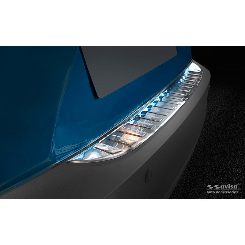 Avisa, ochrana zadního nárazníku, nerezová ocel, pasuje na Mazda CX-3 2015-2022 'Ribs'