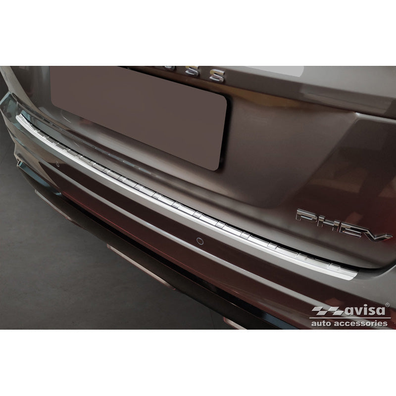 Avisa, Protezione paraurti posteriore, acciaio inossidabile, compatibile con Mitsubishi Eclipse Cross PHEV Facelift 2021-