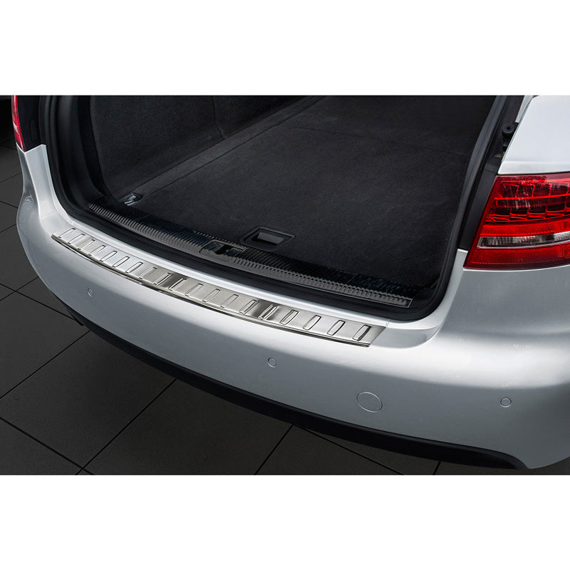Avisa, nakładka ochronna tylnego zderzaka, stal nierdzewna, pasuje do Audi A4 B8 Avant 2008-2012 bez Allroad 'Ribs'