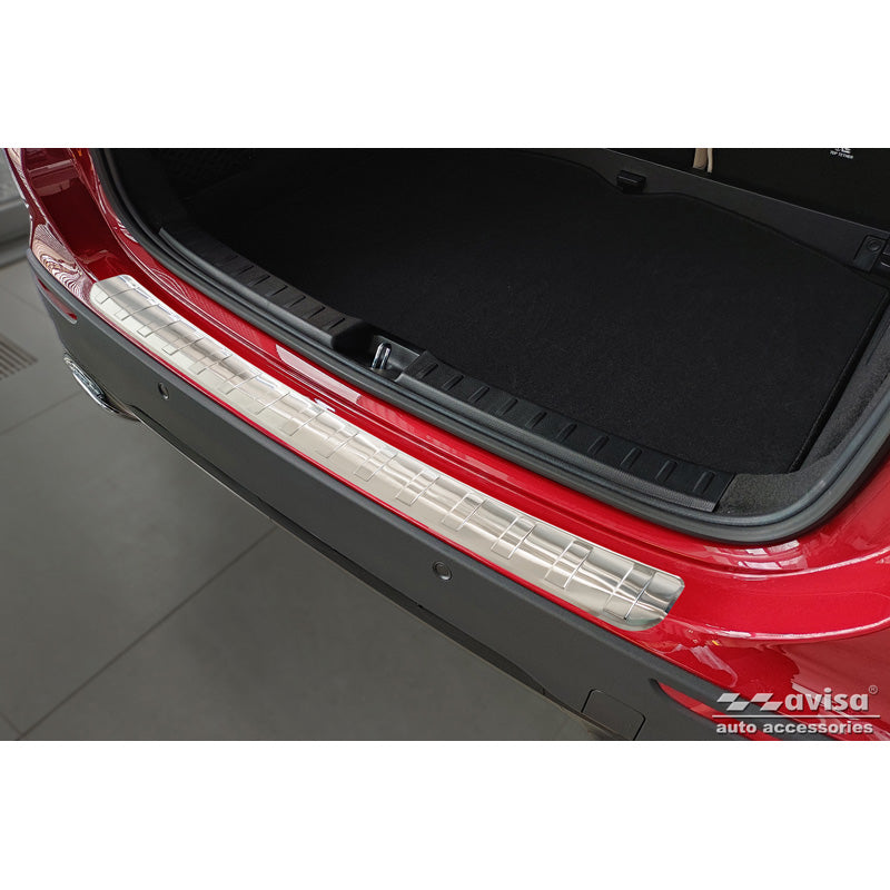 Avisa, Protezione paraurti posteriore, acciaio inox, adatta a Mercedes GLA-Class II H247 2020- 'Ribs'