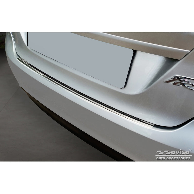 Avisa, Protezione paraurti posteriore, acciaio inox, adatta a Ford Fiesta 3/5 porte 2008-2012 & FL 2012-2017 incl. Fiesta Van