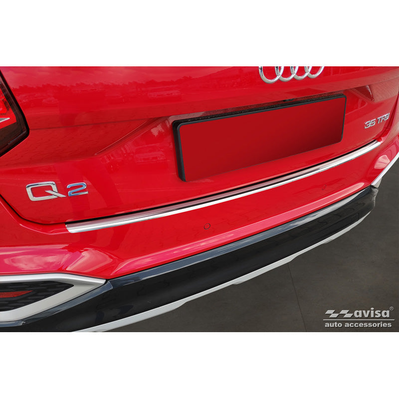 Avisa, Rear bumper protector, Stainless steel, fits Audi Q2 Facelift 2020-