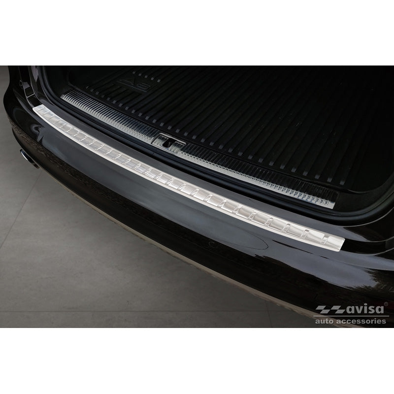 Avisa, protection de pare-chocs arrière, acier inoxydable, convient à Audi A6 Allroad 2011-2018 'Ribs'