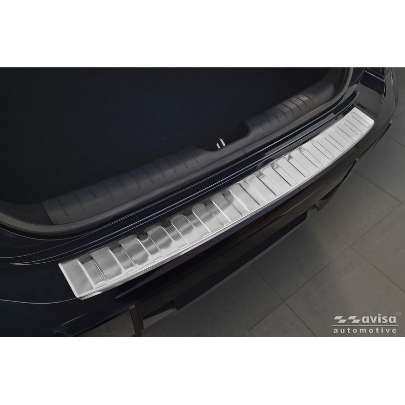 Avisa, Protezione paraurti posteriore, acciaio inox, argento, compatibile con Hyundai Ioniq 6 (2022-)