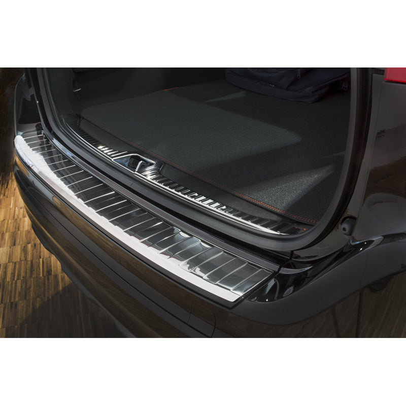 Avisa, Protezione paraurti posteriore, acciaio inox, adatto a Volvo XC60 2013-2016 'Ribs'