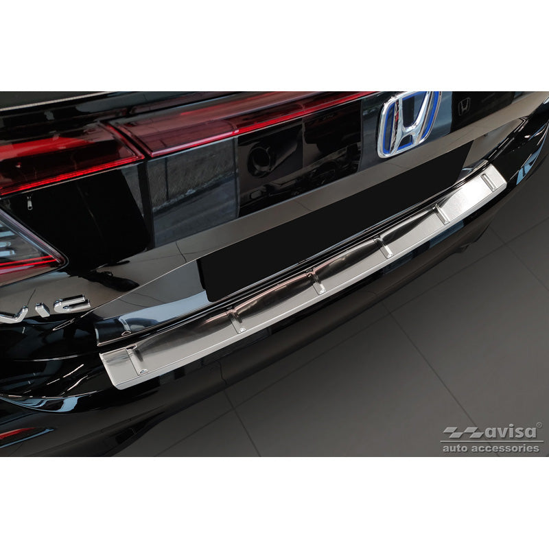 Avisa, protezione paraurti posteriore, acciaio inox, adatta a Honda Civic XI HB 2022- 'a coste'