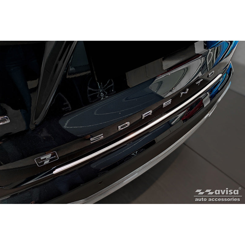 Avisa, Rear Bumper Protector, Stainless Steel, Fits Kia Sorento IV 2020-