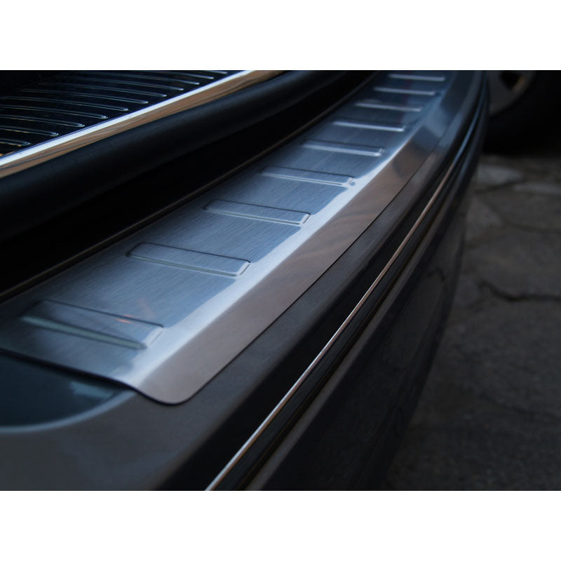 Avisa, protection de pare-chocs arrière, acier inoxydable, convient à Mercedes E-Class W212 break 2009-2014 'Ribs'