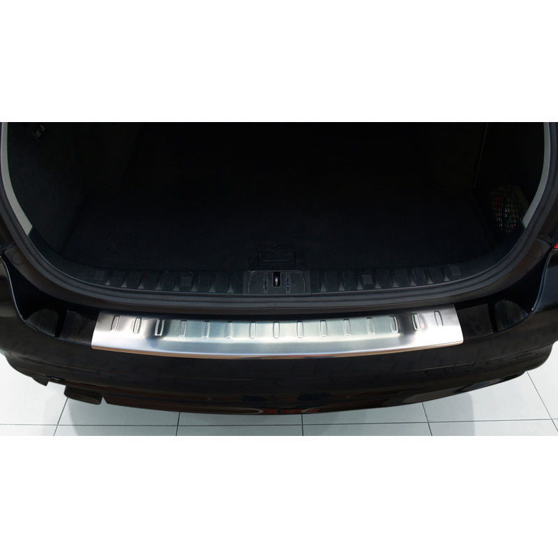 Avisa, protector de parachoques trasero, acero inoxidable, compatible con BMW 3-Series E91 2008-2012 'Nervaduras'