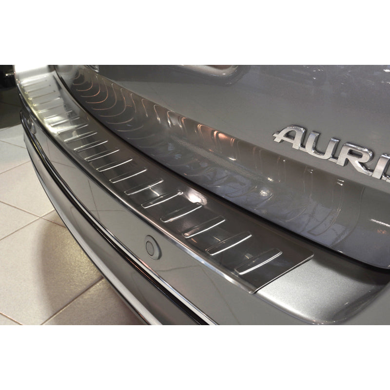Avisa, protège pare-chocs arrière, acier inoxydable, compatible avec Toyota Auris Touring Sports 2013-2015 'Ribs'