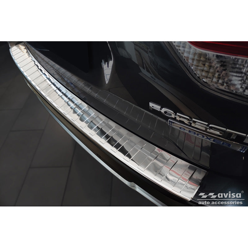 Avisa, Osłona tylnego zderzaka, stal nierdzewna, pasuje do Subaru Forester (SK) 2018- 'Ribs'