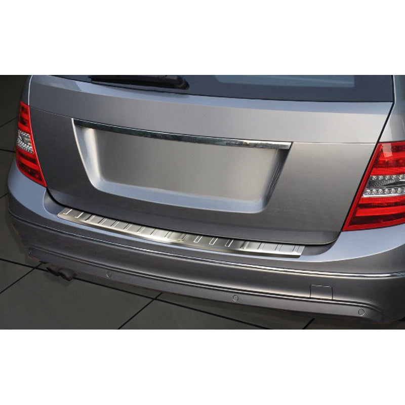 Avisa, Bagkofangerbeskytter, Rustfritstål, passer til Mercedes C-Class W204 Kombi 2011-2014 'Ribs'