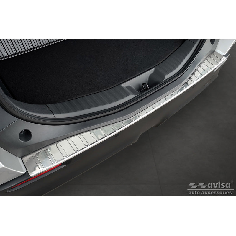 Avisa, protezione paraurti posteriore, acciaio inossidabile, adatto a Toyota bZ4X 2021- & Subaru Solterra 2022- 'Ribs'