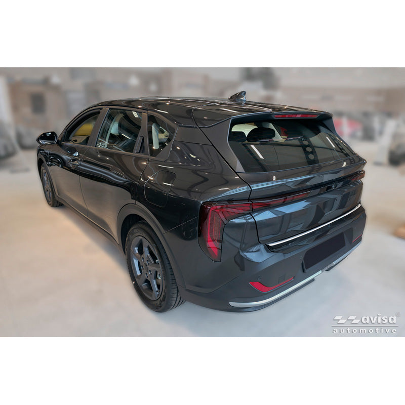 Avisa, Bagkofangerbeskytter, Rustfrit stål, passer til Kia K4 Hatchback (2026-) - Sølv