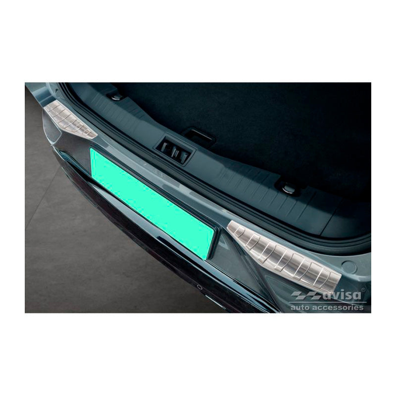 Avisa, ochrona tylnego zderzaka, stal nierdzewna, pasuje do Ford Mustang Mach-E 2020- 'Ribs' (2-częściowy)