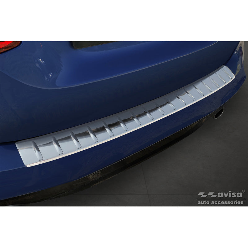 Avisa, Rear bumper protector, stainless steel, fits BMW 2 Active Tourer F45 2013-2021 with M Package 'Ribs'