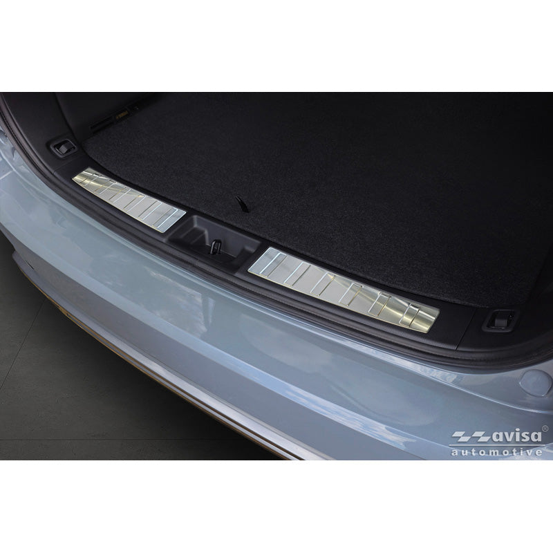 Avisa, Bagkofangerbeskytter, Rustfrit stål, passer til Mitsubishi Outlander IV Facelift (2025-), 'Ribs'