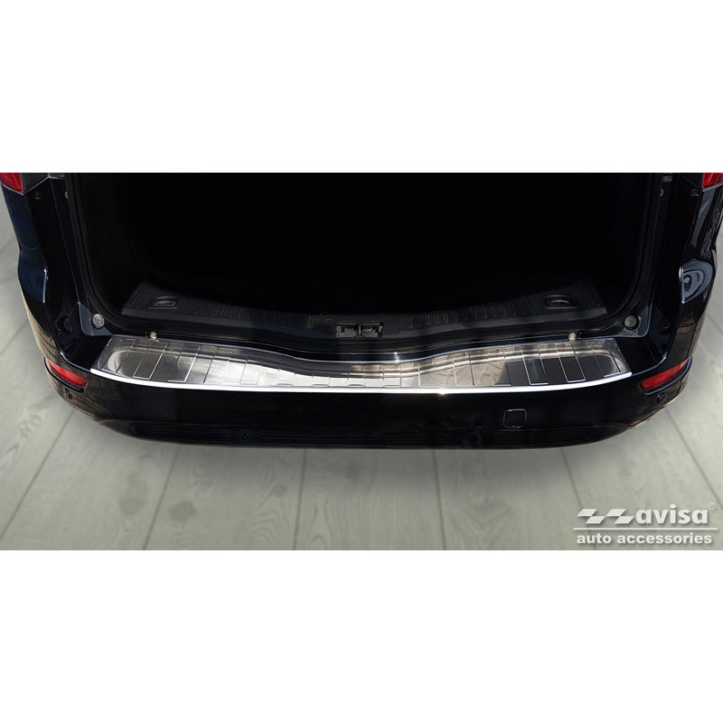 Avisa, Ochraniacz tylnego zderzaka, stal nierdzewna, pasuje do Ford Mondeo Wagon FL 2010-2014 'Ribs'
