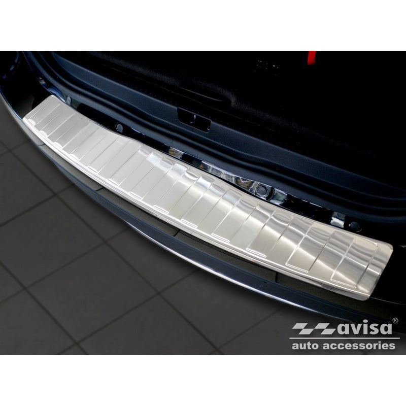 Avisa, ochranná lišta zadního nárazníku, nerezová ocel, vhodné pro Renault Grand Scenic 2009-2013 & FL 2013-2016 'Ribs'