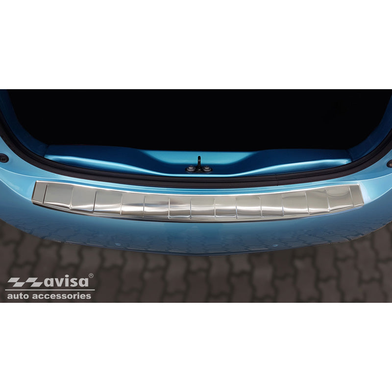 Avisa, protezione paraurti posteriore, acciaio inox, adatta a Renault Zoe II 2019- 'Ribs'