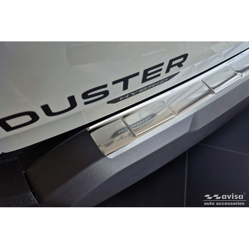 Avisa, Bagkofangerbeskytter, Rustfrit stål, Passer til Dacia Duster III 2024-, 'Ribs'