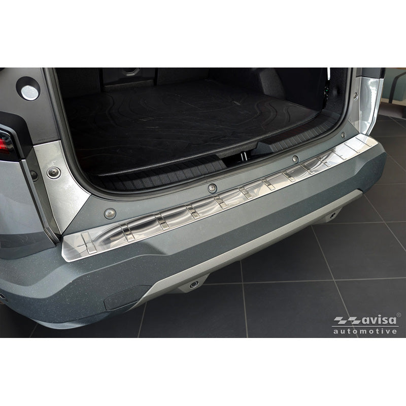 Avisa, protezione paraurti posteriore, acciaio inox, adatto per Dacia Bigster (2024-), argento