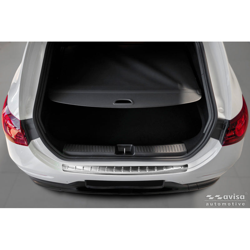 Avisa, Bagkofangerbeskytter, Rustfrit stål, passer til Mercedes CLA III Shooting Brake (X174) (2026-) - Sølv