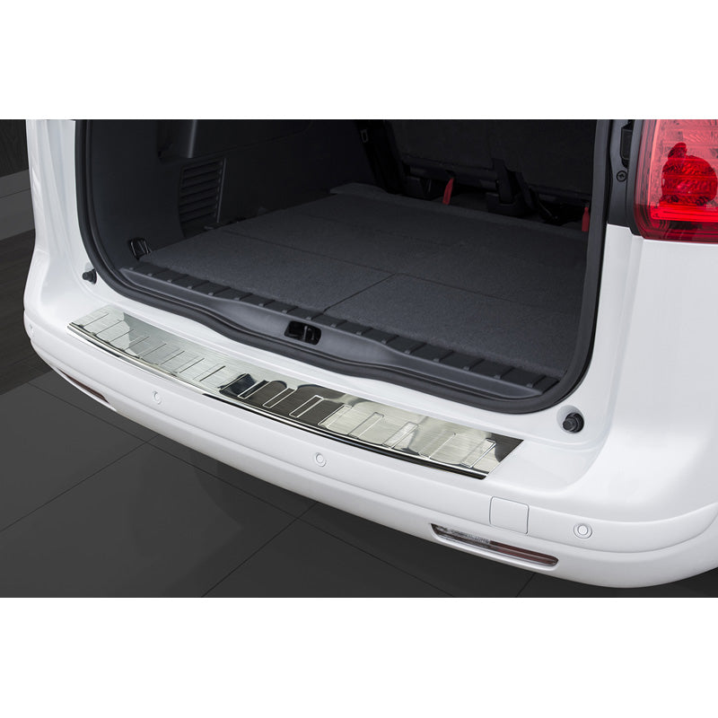 Avisa, ochranná lišta zadního nárazníku, nerezová ocel, vhodné pro Peugeot 5008 2009-2016 'Ribs'