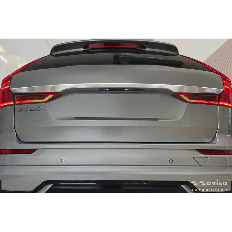 Avisa, obložení pátých dveří, kartáčovaná nerezová ocel, pasuje na Volvo XC60 II (2017-2021) & Facelift (2021-)