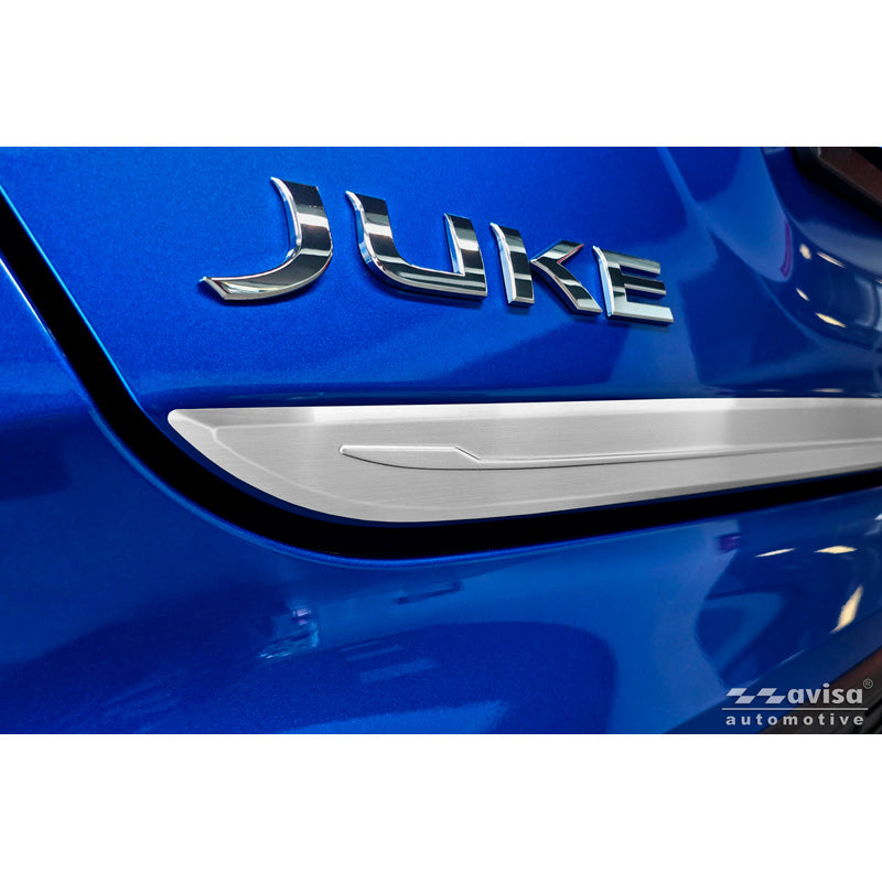 Avisa, Moldura del portón trasero, acero inoxidable pavonado, compatible con Nissan Juke II (F16) (2019-)