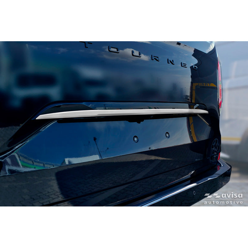 Avisa, Moldura del portón trasero, acero inoxidable cepillado, compatible con Ford Tourneo Custom II (V710) (2023-)