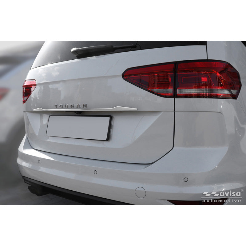 Avisa, Ochrana pátých dveří, kartáčovaná nerezová ocel, vhodné pro Volkswagen Touran (5T1) R-Line (2015-)