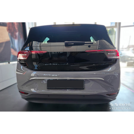 Avisa, Bagagerumsklapbeklædning, Børstet rustfrit stål, passer til Volkswagen ID.3 (2019-2023) & Facelift (2023-)