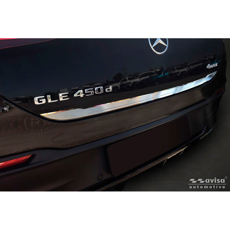 Avisa, kryt zadního nárazníku, nerezová ocel, pasuje pro Mercedes GLE Coupe (C167) (2019-2023) & Facelift (2023-)